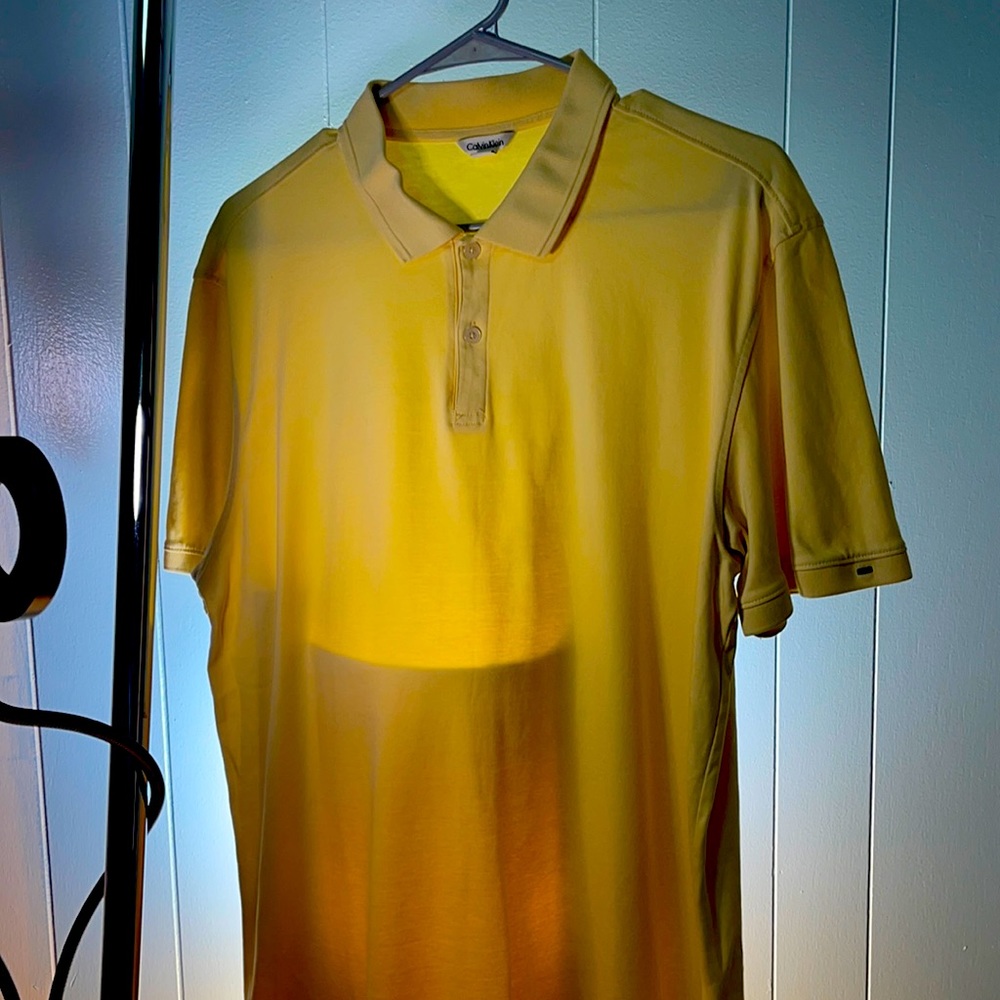 Calvin Klein for men color light yellow size L